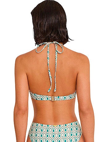 Haut maillot de bain triangle non préformé kaleido