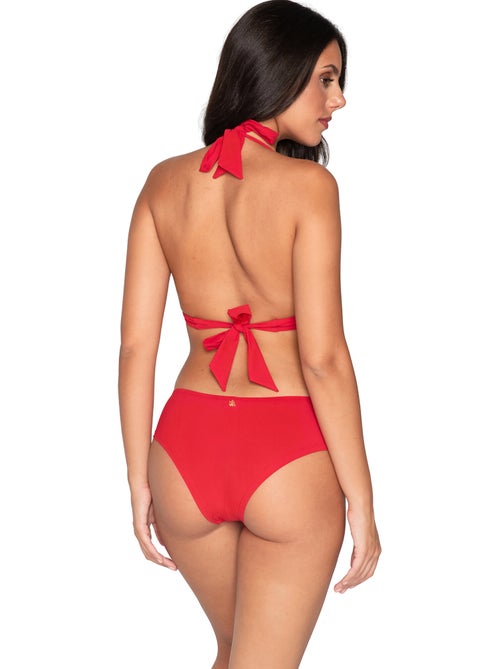 Haut maillot de bain triangle plissé emboîtant blue sense - Kiabi Haut maillot de bain triangle plissé emboîtant blue sense - Kiabi