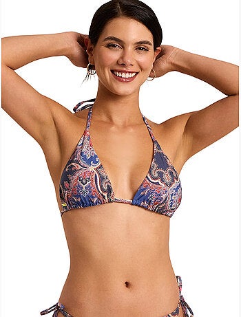 Haut maillot de bain triangle préformé boheme