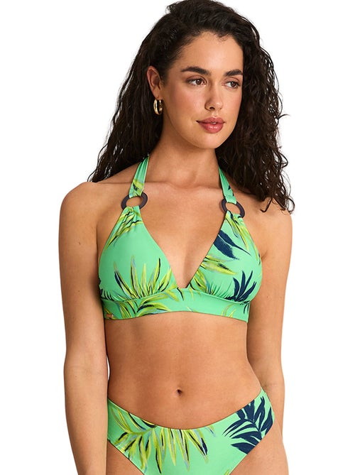 Haut maillot de bain triangle préformé calypso - Kiabi Haut maillot de bain triangle préformé calypso - Kiabi