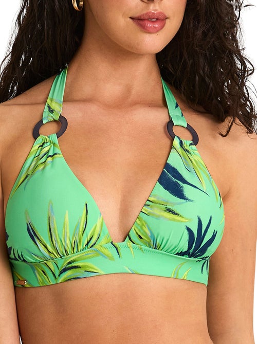 Haut maillot de bain triangle préformé calypso - Kiabi Haut maillot de bain triangle préformé calypso - Kiabi