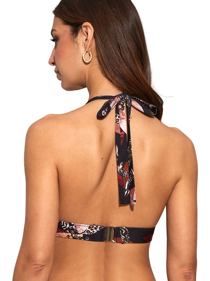 Haut maillot de bain triangle préformé jamaica Noir - Kiabi