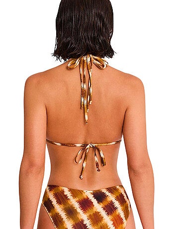 Haut maillot de bain triangle préformé magma