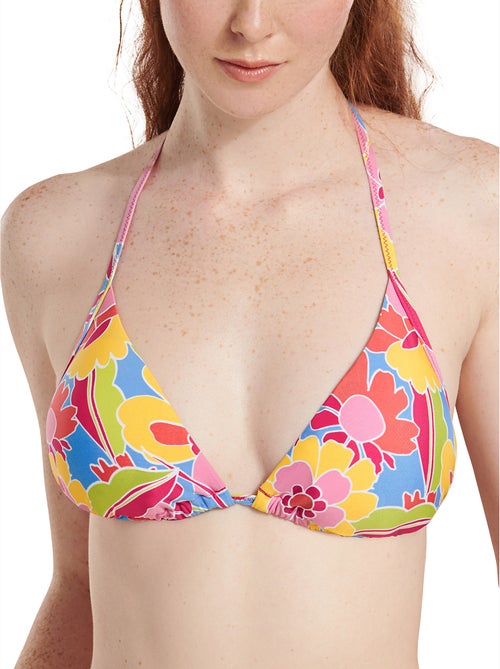 Haut maillot de bain triangle préformé sans armatures miami - Kiabi Haut maillot de bain triangle préformé sans armatures miami - Kiabi