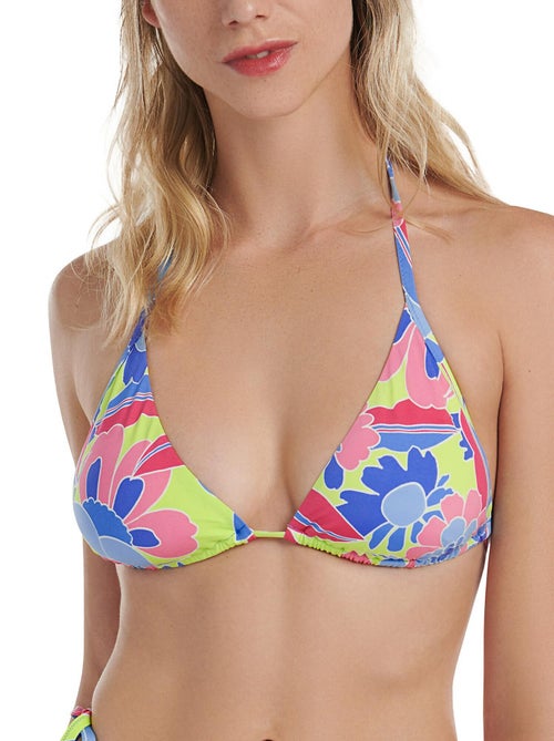 Haut maillot de bain triangle préformé sans armatures miami - Kiabi Haut maillot de bain triangle préformé sans armatures miami - Kiabi