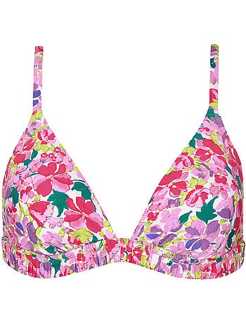 Haut maillot de bain triangle préformé sans armatures napoli