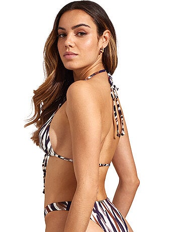 Haut maillot de bain triangle préformé serengeti
