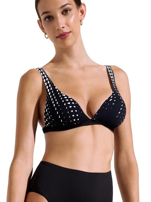 Haut maillot de bain triangle sans armatures quito - Kiabi Haut maillot de bain triangle sans armatures quito - Kiabi