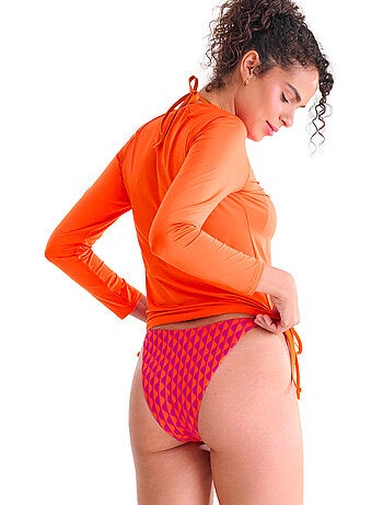 Haut maillot t-shirt de bain manches longues aruba