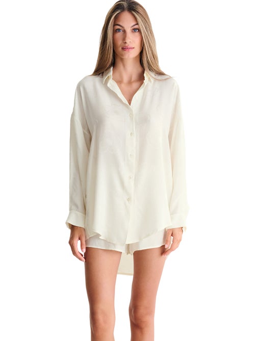 Haut pyjama chemise manches longues miracle mariage - Kiabi Haut pyjama chemise manches longues miracle mariage - Kiabi