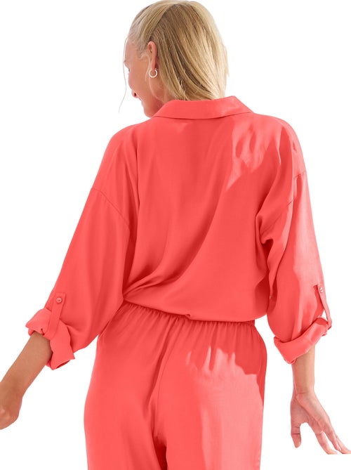Haut pyjama chemise manches longues paris - Kiabi Haut pyjama chemise manches longues paris - Kiabi