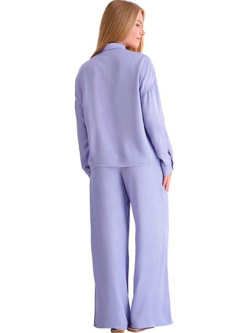 Haut pyjama chemise manches longues stella - Kiabi Haut pyjama chemise manches longues stella - Kiabi