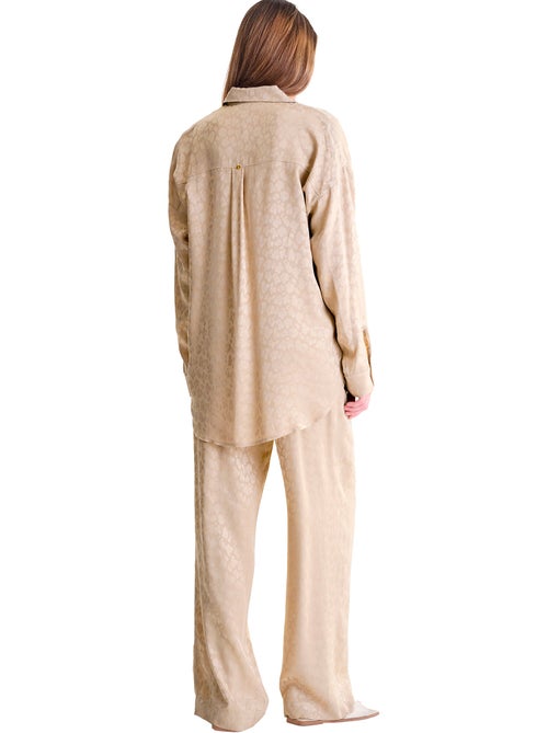 Haut pyjama chemise manches longues talena - Kiabi Haut pyjama chemise manches longues talena - Kiabi