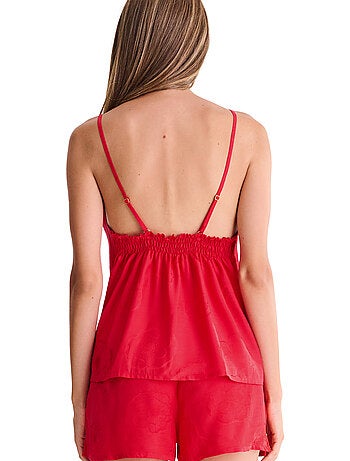 Haut pyjama débardeur caraco miracle