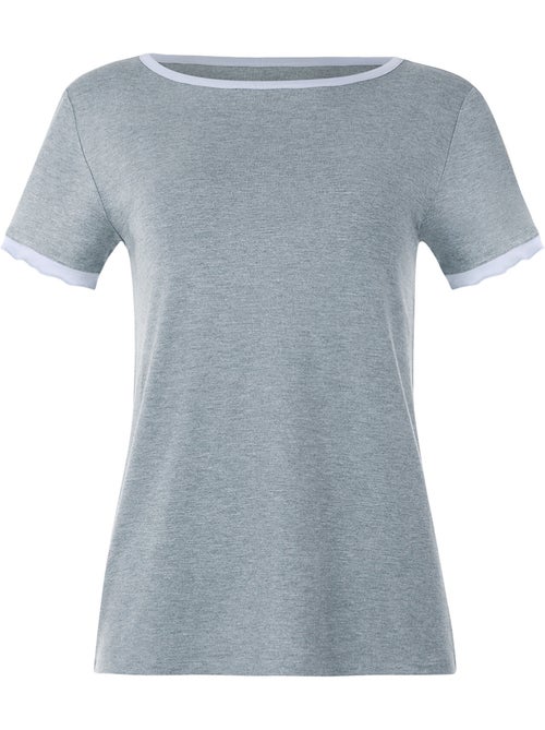 Haut pyjama t-shirt manches courtes laura - Kiabi Haut pyjama t-shirt manches courtes laura - Kiabi