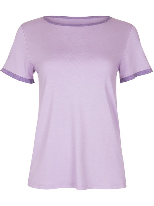 Haut pyjama t-shirt manches courtes laura - Kiabi Haut pyjama t-shirt manches courtes laura - Kiabi