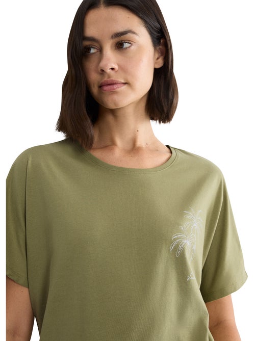 Haut pyjama t-shirt manches courtes mix and match - Kiabi Haut pyjama t-shirt manches courtes mix and match - Kiabi