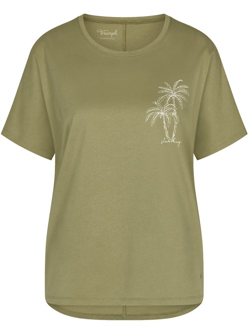 Haut pyjama t-shirt manches courtes mix and match - Kiabi Haut pyjama t-shirt manches courtes mix and match - Kiabi