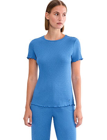 Haut pyjama t-shirt manches courtes mix match