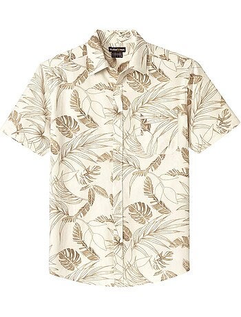 Hawaïaans overhemd van popeline - atlas for men