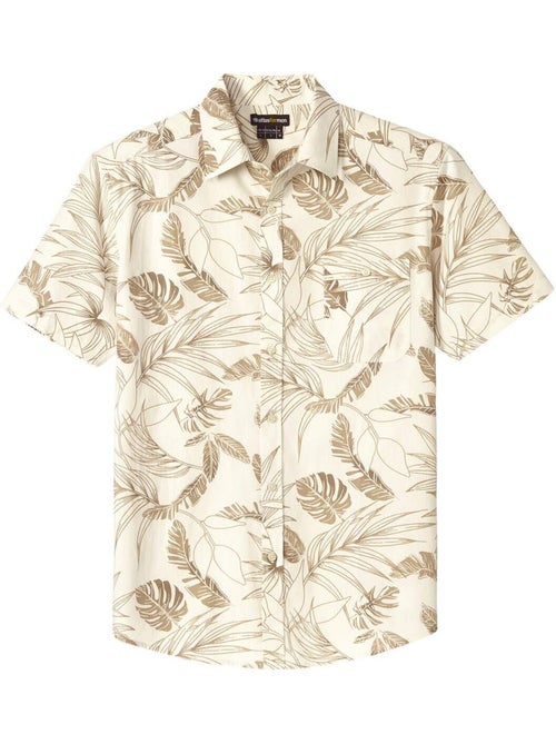 Hawaïaans overhemd van popeline - ATLAS FOR MEN - Kiabi