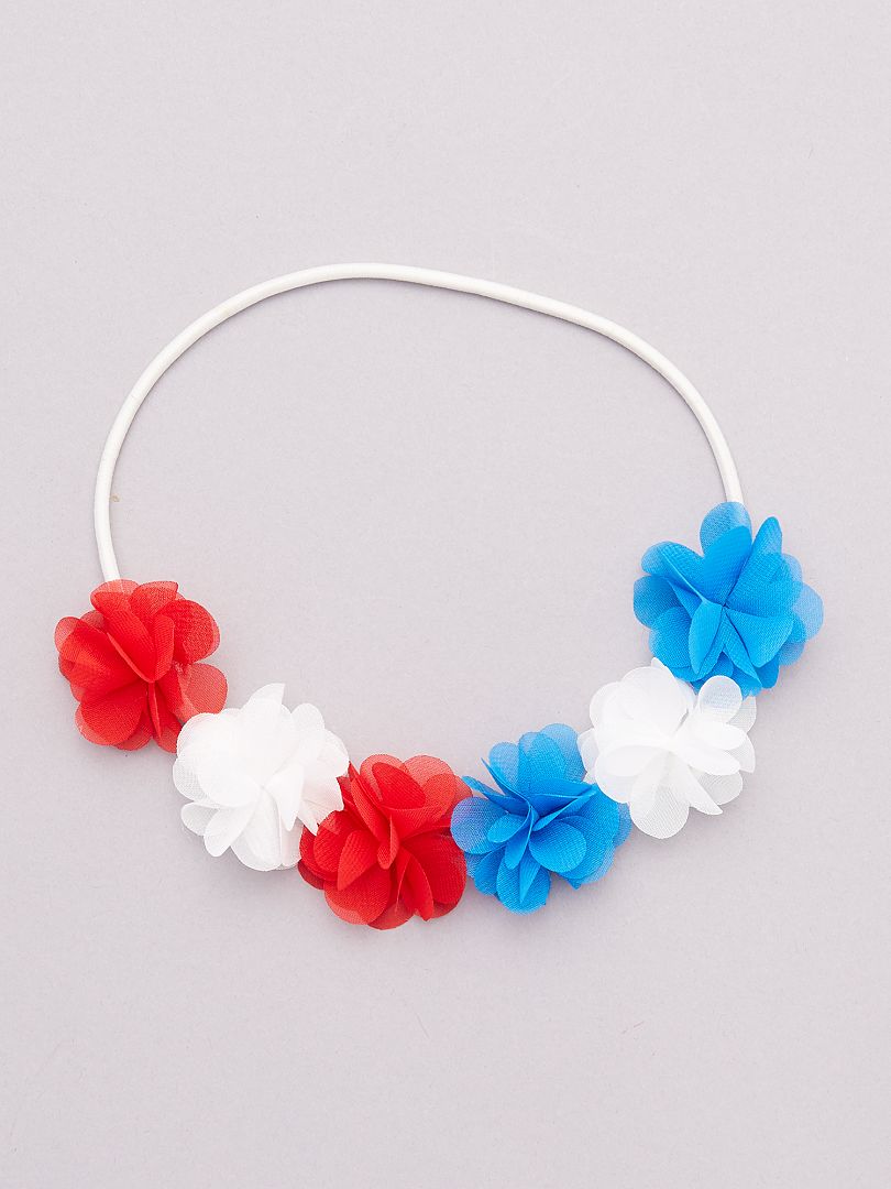 Headband aux couleurs de la France bleu/blanc/rouge France - Kiabi