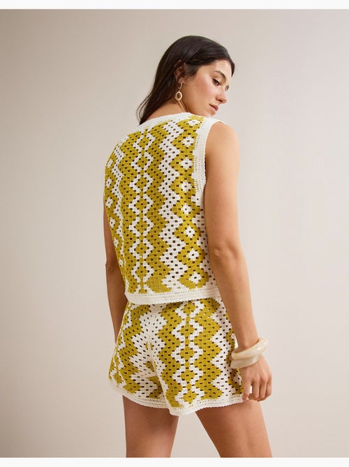 Hekelvest, mo fashion - Kiabi