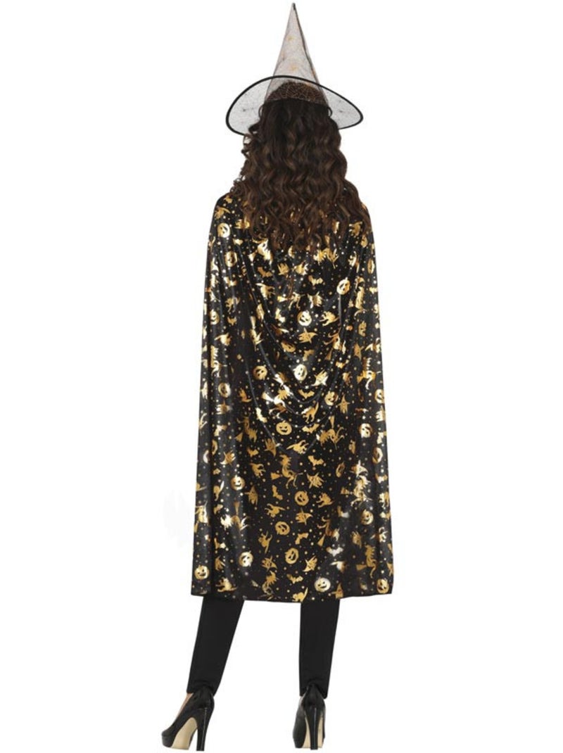 Heksenkostuumset: Hoed en cape 110 cm Multicolor - Kiabi