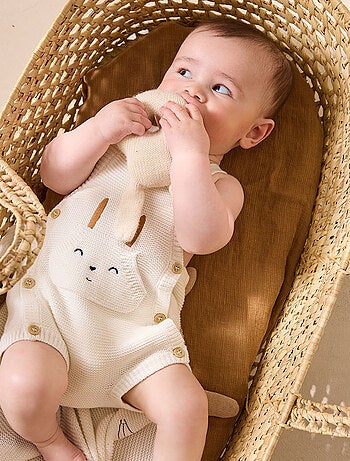 Hello baby gebreide babyoveralls