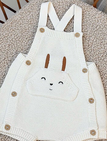 Hello baby gebreide babyoveralls