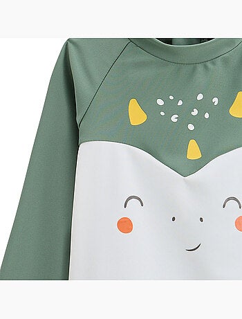 Hello dino tweedelig babyzwempakje, uv-beschermend t-shirt en boxershort