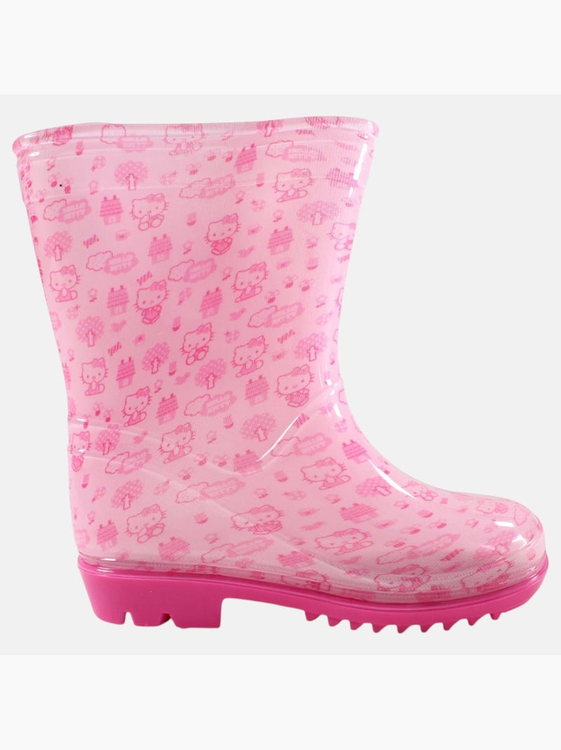 Hello Kitty - Bottes fille pour enfant à motif Rose - Kiabi