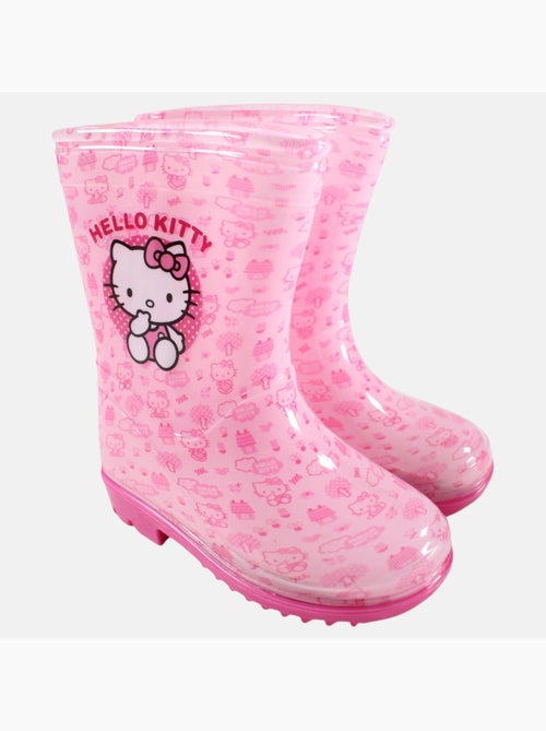 Hello Kitty - Bottes fille pour enfant ? motif - Kiabi