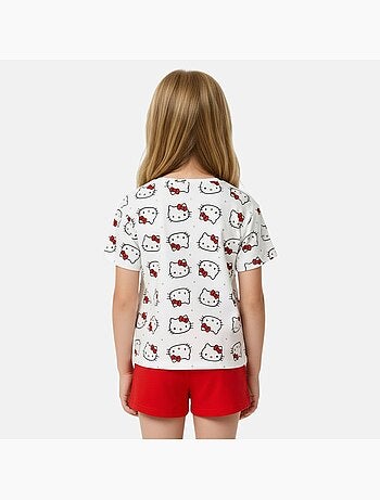 Hello Kitty - T-shirt en short set voor meisjes