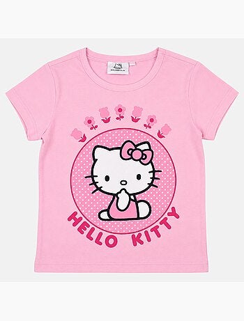 Hello Kitty - T-shirt kind met patroon
