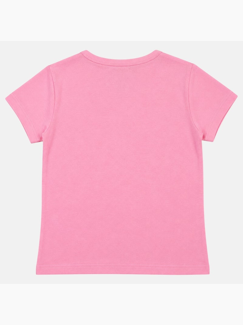 Hello Kitty - T-shirt kind met patroon Roze - Kiabi