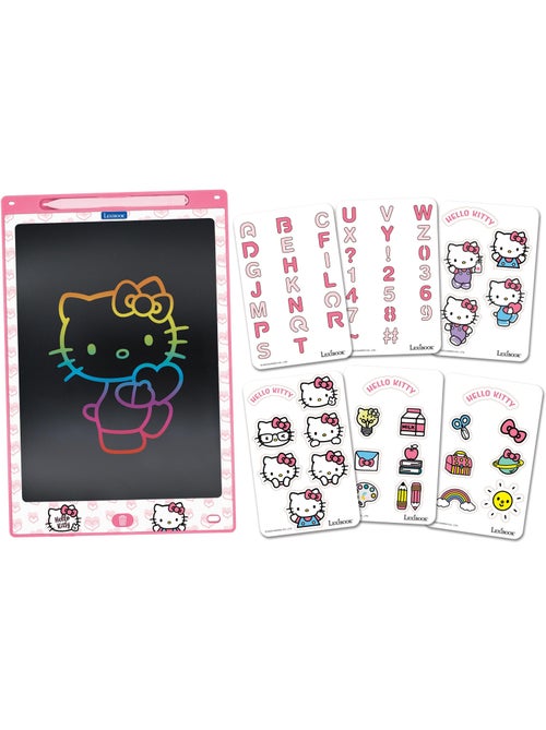 Hello kitty 11’’ meerkleurige leer- en teken-e-ink-tablet met sjablonen - Kiabi Hello kitty 11’’ meerkleurige leer- en teken-e-ink-tablet met sjablonen - Kiabi