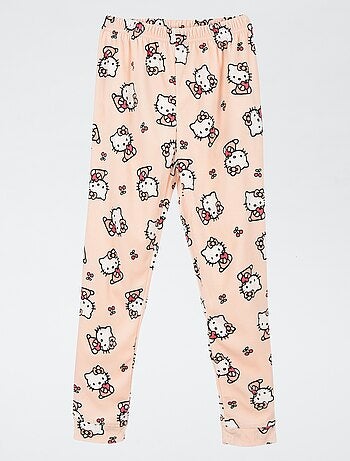Hello Kitty" 2-delige pyjamaset - T-shirt met lange mouwen + broek
