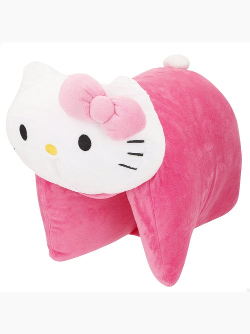 Hello kitty 2-in-1 zacht en fluweelachtig pluche kussen - Kiabi