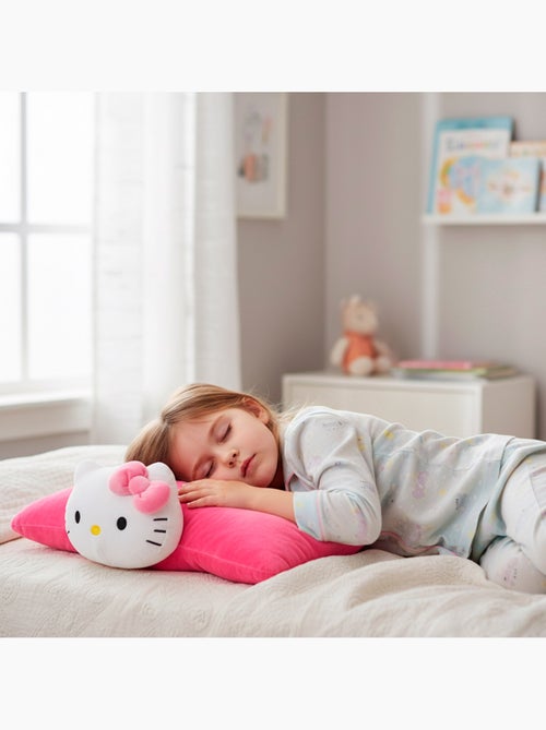 Hello kitty 2-in-1 zacht en fluweelachtig pluche kussen - Kiabi