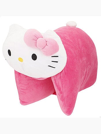 Hello kitty coussin en peluche 2 en 1, doux et velouté