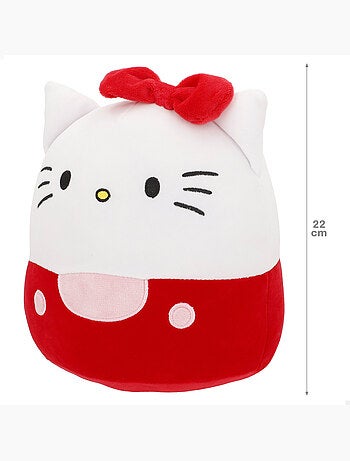 Hello kitty coussin en peluche 22 cm +3 ans