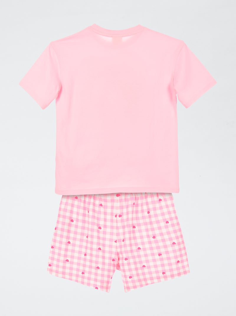 Hello Kitty pyjamaset van katoen Blauw - Kiabi