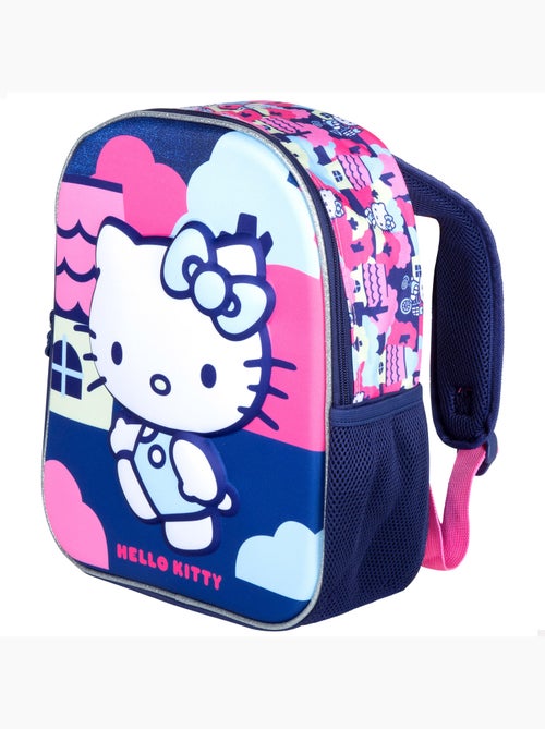 Hello kitty sac à dos 3d pour enfants d'âge préscolaire (25x10x32 cm) + 3 ans - Kiabi Hello kitty sac à dos 3d pour enfants d'âge préscolaire (25x10x32 cm) + 3 ans - Kiabi