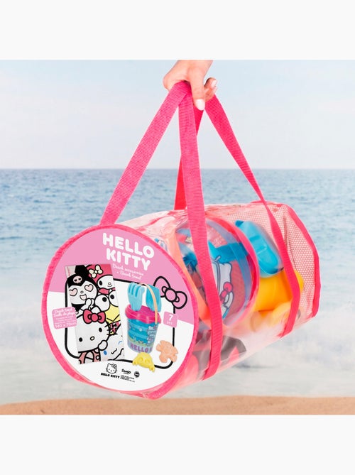 Hello kitty set de seaux de plage avec accessoires serviette et sac - Kiabi