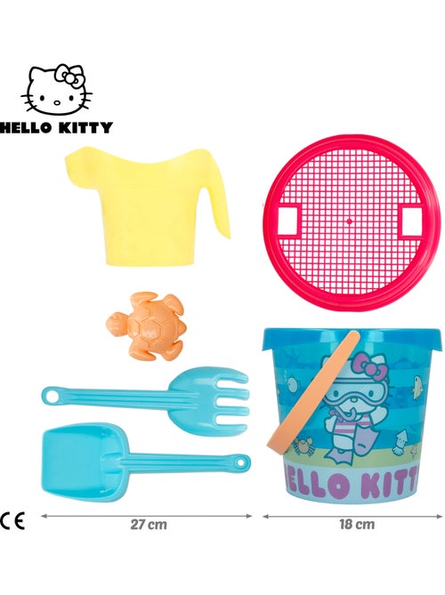Hello kitty set de seaux de plage avec accessoires serviette et sac - Kiabi
