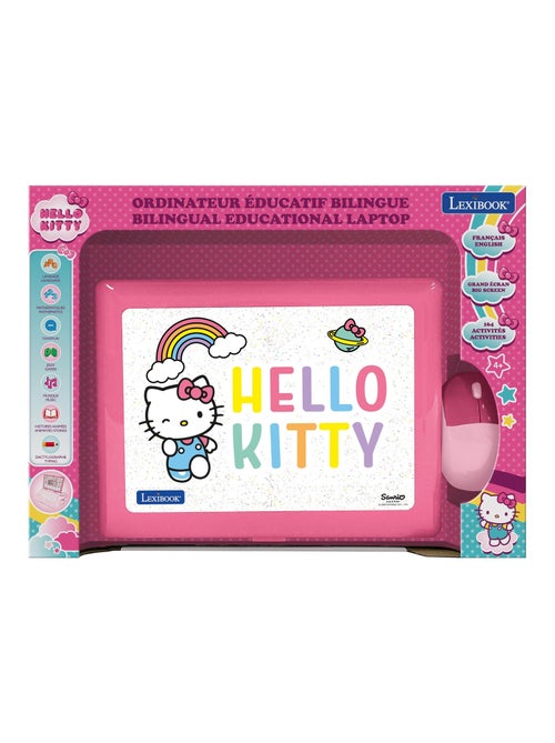Hello kitty stitch tweetalige educatieve laptop – 124 activiteiten in het engels en frans - Kiabi Hello kitty stitch tweetalige educatieve laptop – 124 activiteiten in het engels en frans - Kiabi
