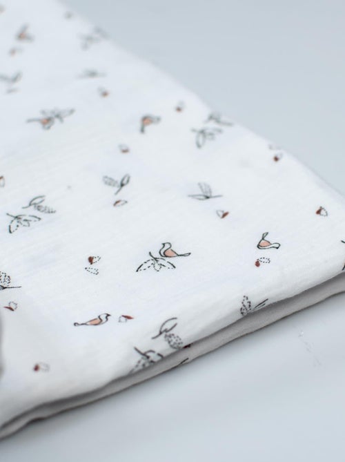 Herbruikbare babydoekjes 8 stuks, melody - Kiabi Herbruikbare babydoekjes 8 stuks, melody - Kiabi