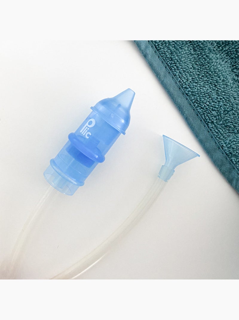 Herbruikbare handmatige neusreiniger met filter Blauw - Kiabi