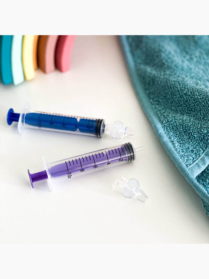 Herbruikbare neusspoelspuiten voor baby's Blauw - Kiabi